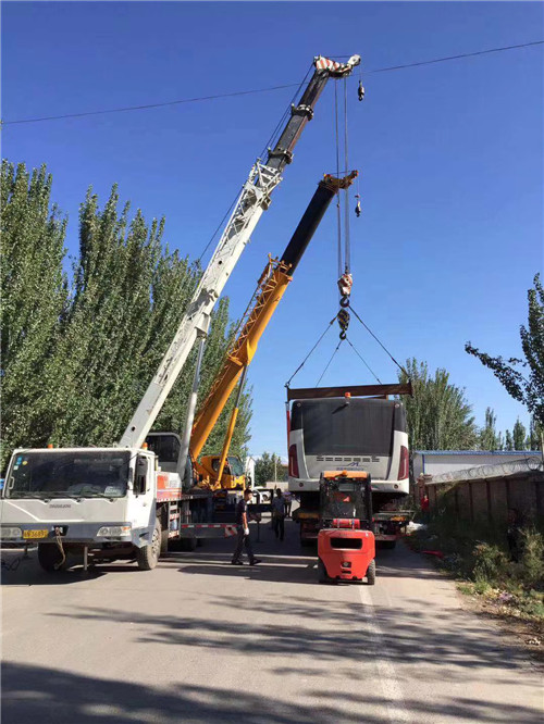 沙坡头区港口集装箱搬运案例